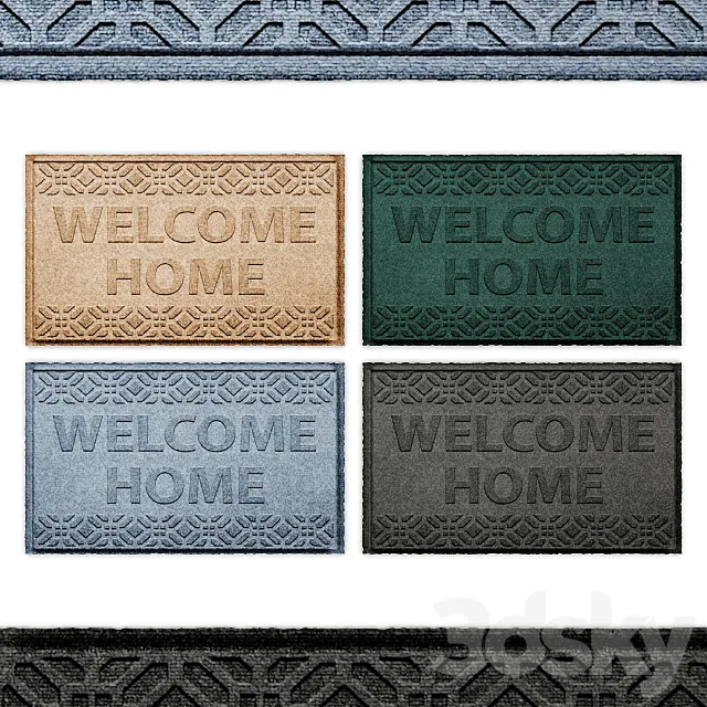 Welcome Home Rug Collection 3DSMax File