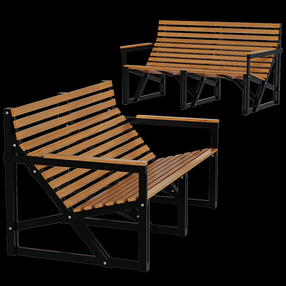 Weltevree – Bench Patio 3ds Max