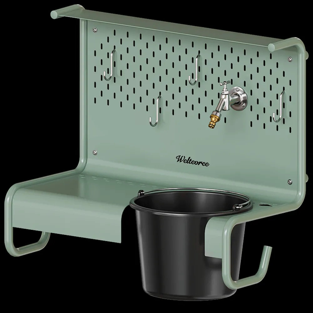 Weltevree – Outdoor sink and water station Waterworks 3ds Max