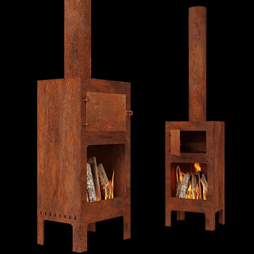 Weltevree – Stove Outdooroven 3ds Max