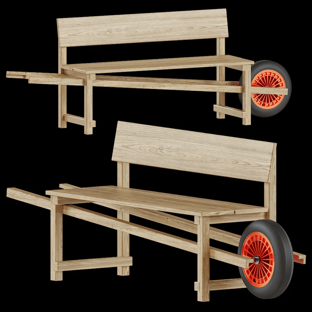 Weltevree – Wheelbench 3ds Max