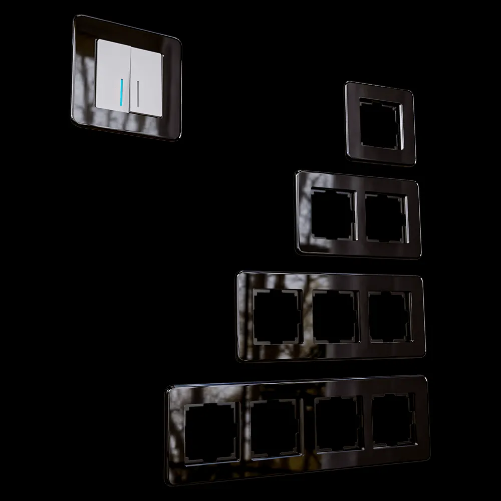 Werkel – Sockets and switches Elite Grafit 3ds Max