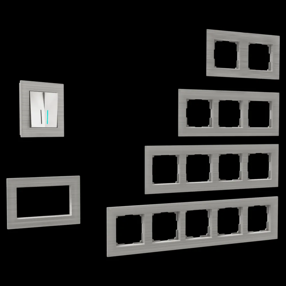 Werkel – Sockets and switches Favorite Aluminum 3ds Max