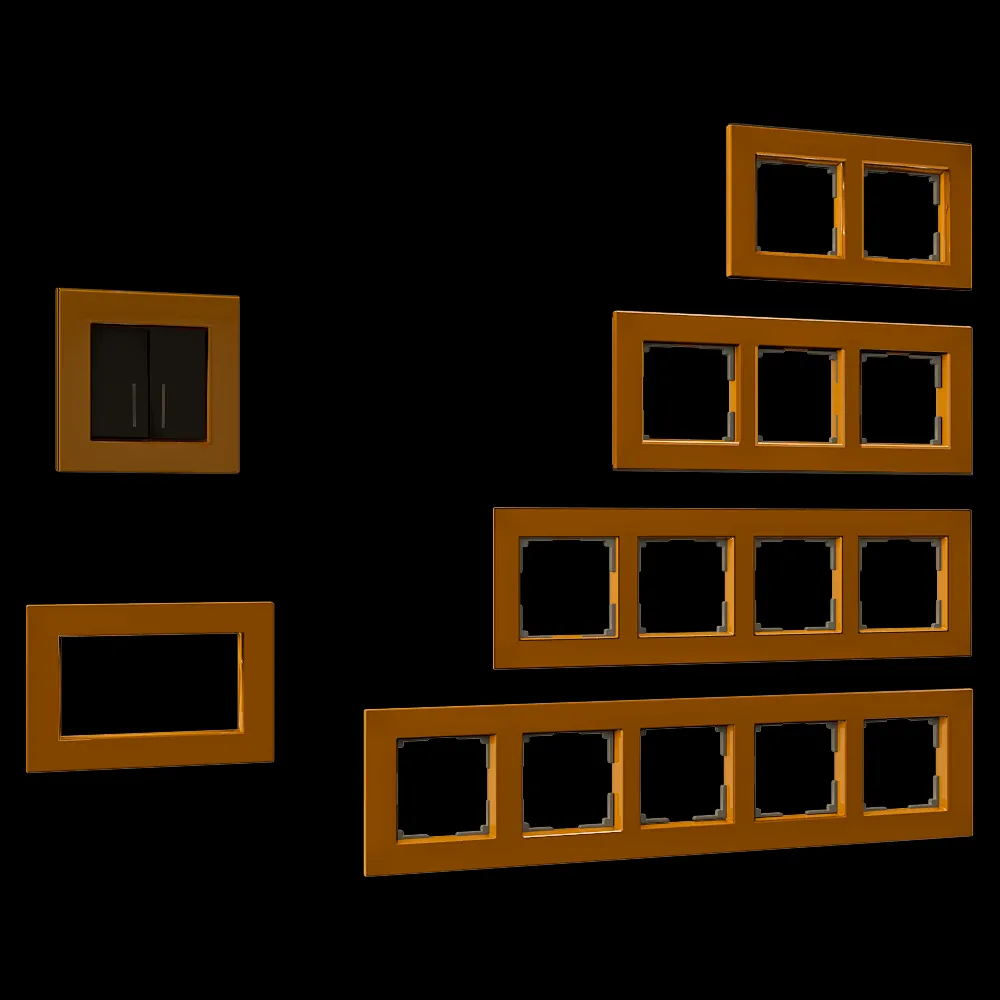 Werkel – Sockets and switches Favorite Bronze 3ds Max
