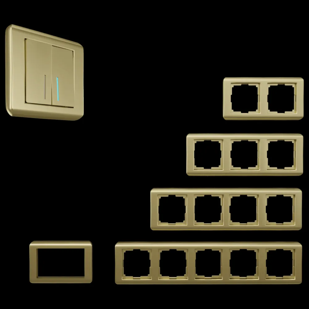 Werkel – Sockets and switches Stream Champagne 3ds Max