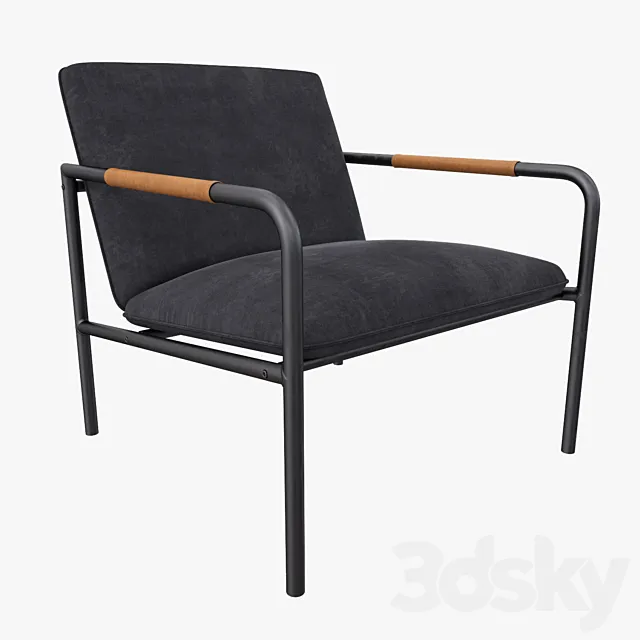 Wesley lounge chair 3DSMax File