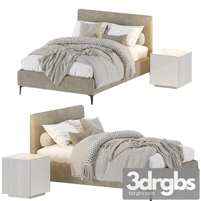 West Elm Andes Bed 2 3dsmax Download