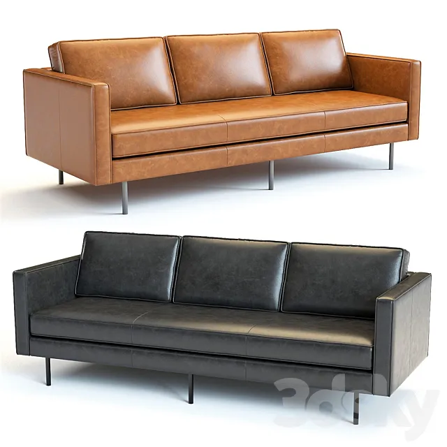 West Elm Axel Sofa 3DS Max Model