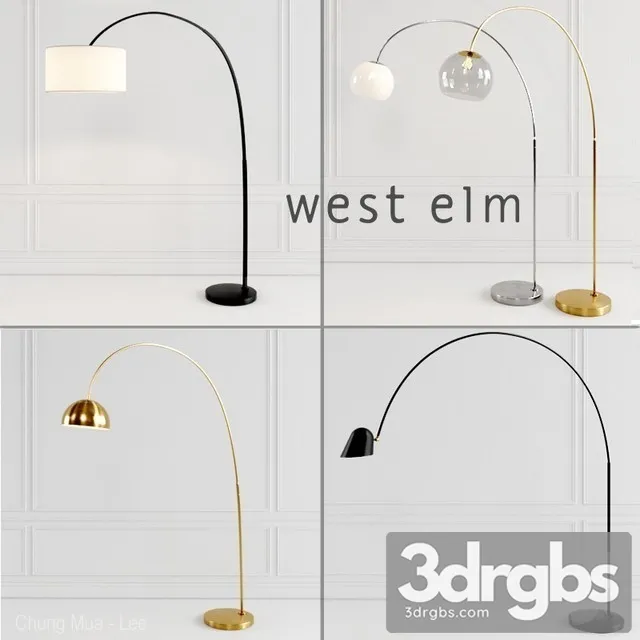 West Elm Floor Lamp 3dsmax Download