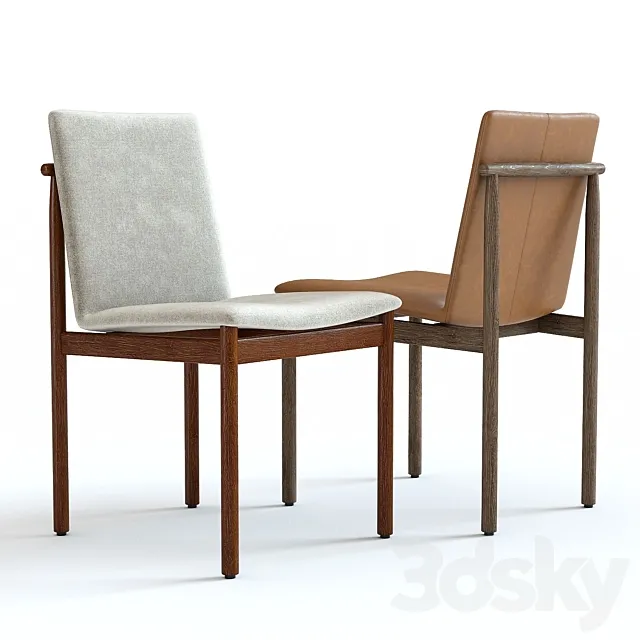 West Elm Framework Dining Chair 3DS Max Model