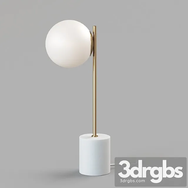 West elm sphere + stem table lamp – brass