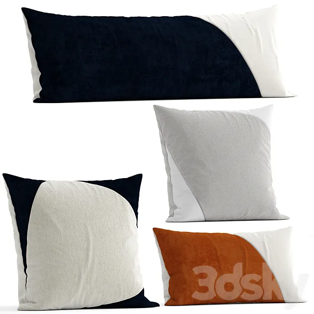 Westelm pillow 3 3DS Max Model