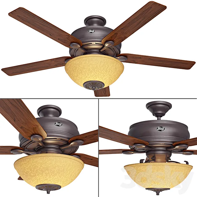 Westover – 52 “Ceiling Fan 3ds Max