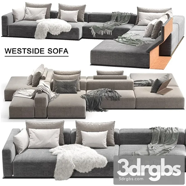 Westside sofa Poliform 5