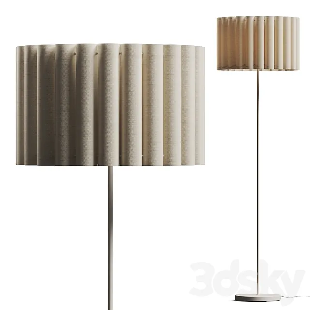 Westwing Collection Lucina Floor Lamp 3ds Max