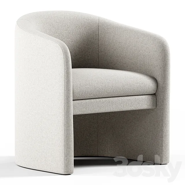 Westwing – Mairo armchair 3ds Max