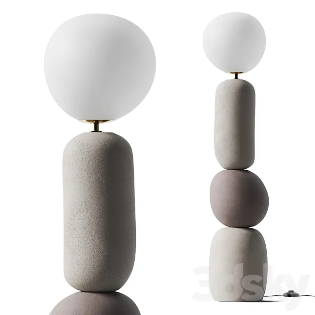 Westwing Stehlampe Chakra Floor Lamp 3ds Max