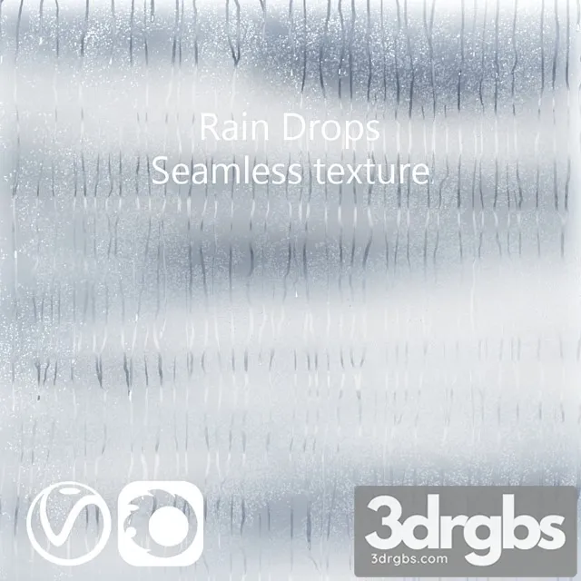 Wet glass – drops in the rain 2 3dsmax Download