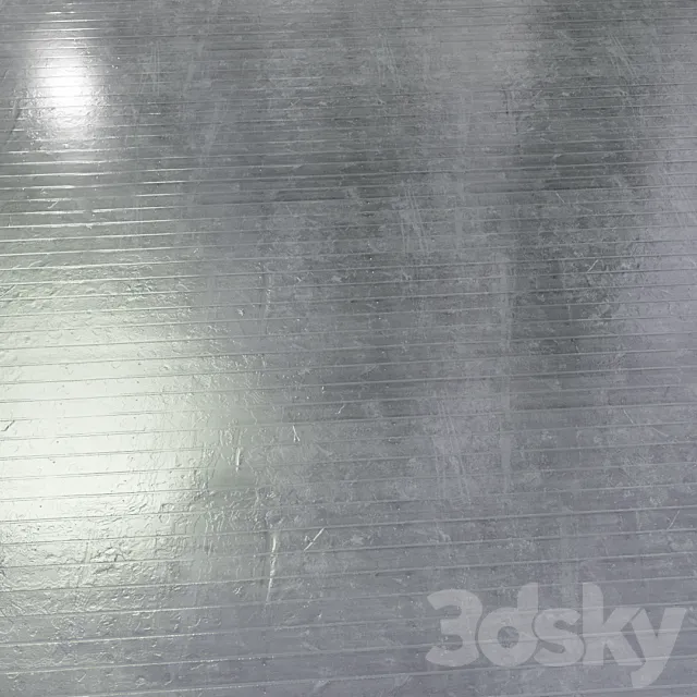 Wet Wood Floor Texture 3DSMax File