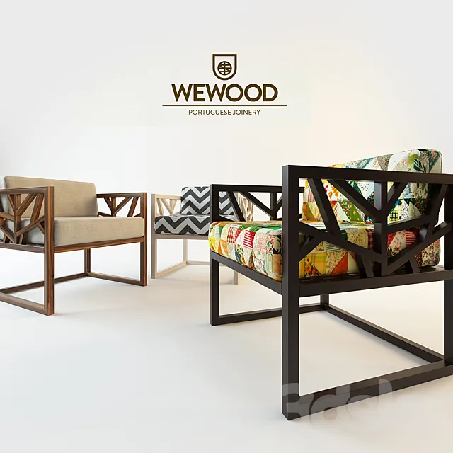 WeWood _ TreeChair 3DSMax File