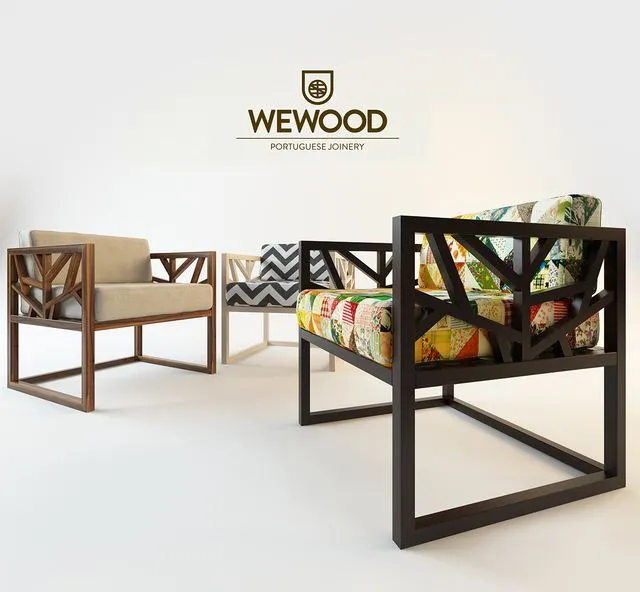 WeWood TreeChair 3dsMax Model