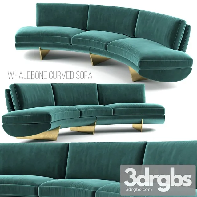Whalebone Curved Sofa By Georgis Mirgorodsky 3dsmax Download