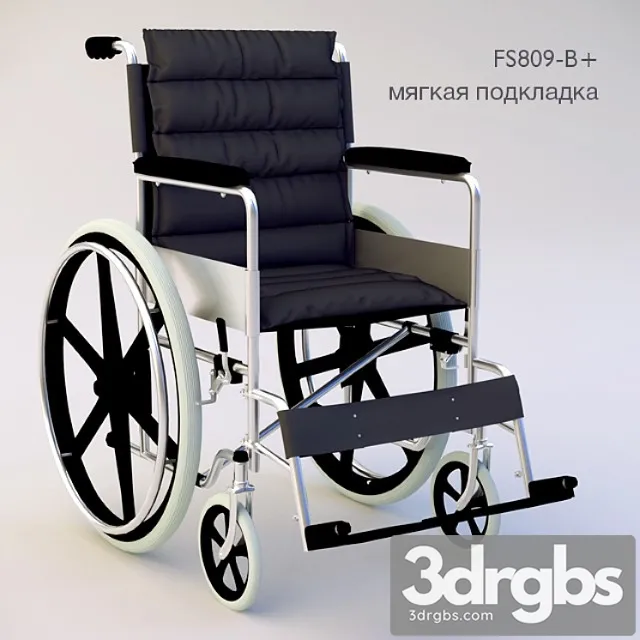 Wheelchair fs809-b 3dsmax Download
