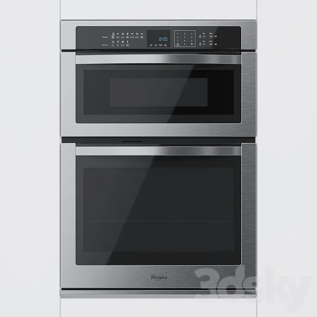 Whirpool – Combined Oven WOC54EC7AS 3ds Max