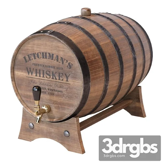Whiskey barrels 3dsmax Download