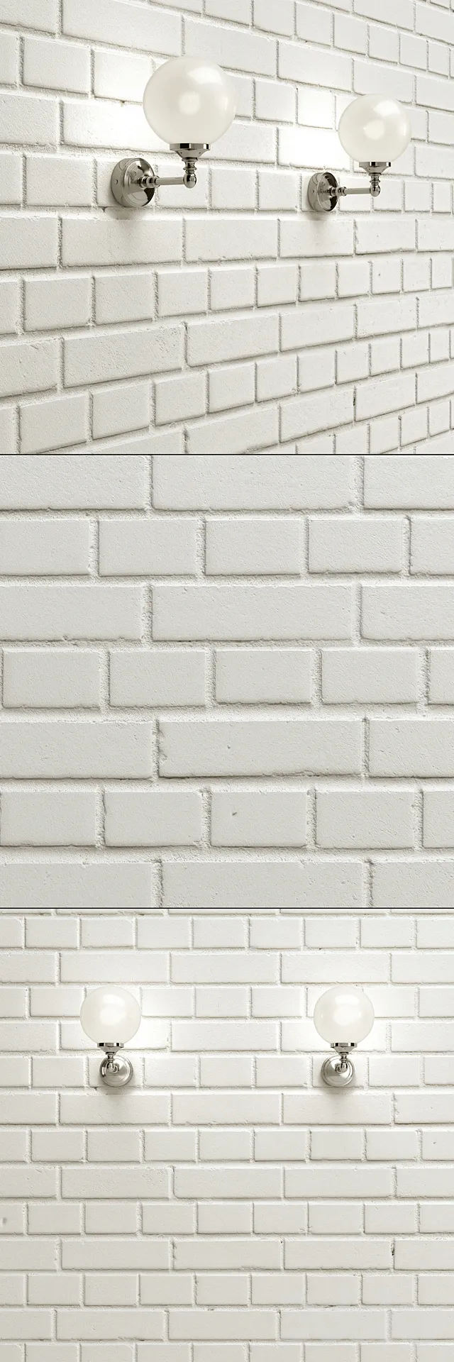 White brick 3DSMax File