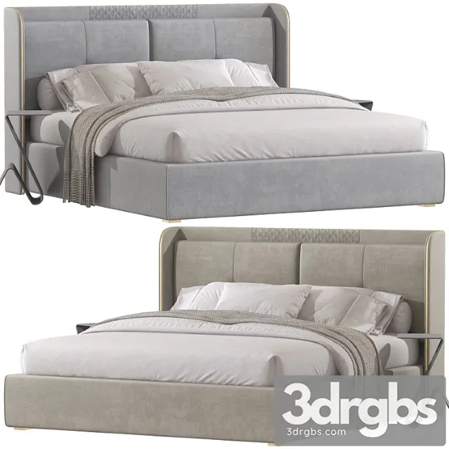 White wingback bed 102