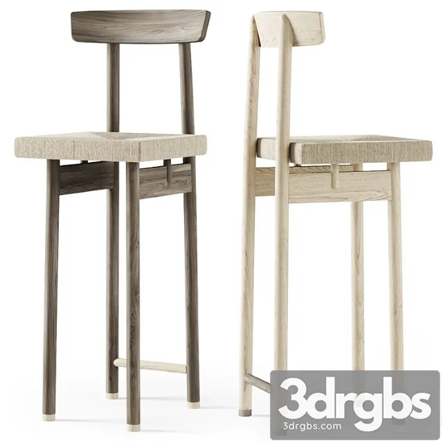 wicker bar stool