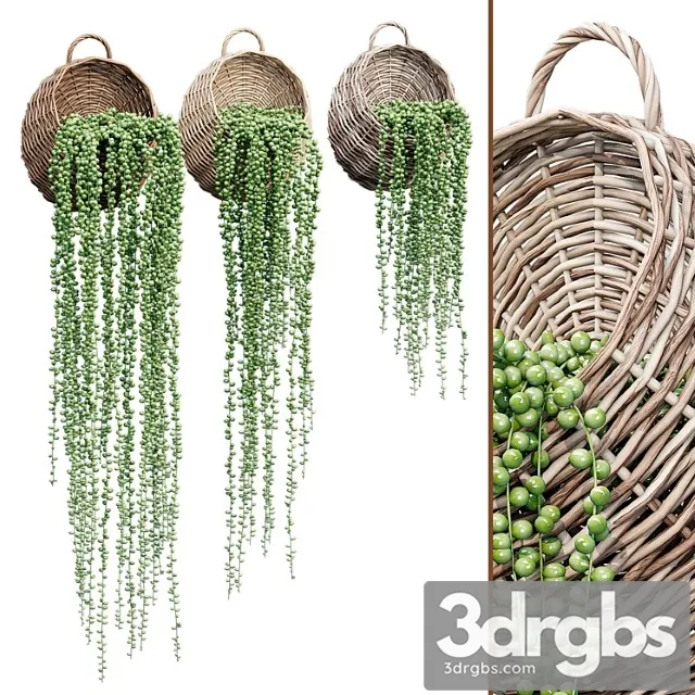 Wicker basket one