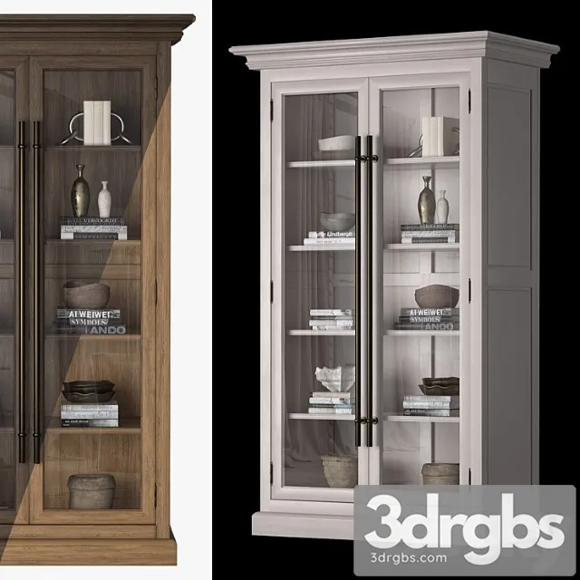 Wide cabinet 20th c. 2door 3dsmax Download