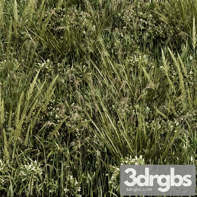Wild grass green – grass set 03