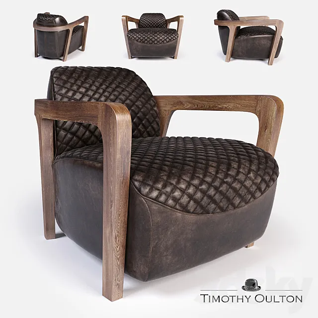 Wildcat Armchair Timothy Oulton 3ds Max