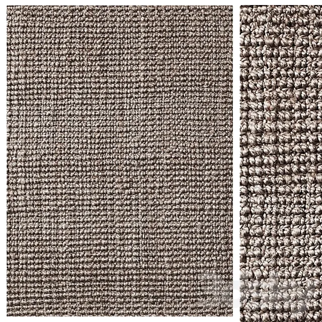 Wilder boucle jute rug 3DS Max Model