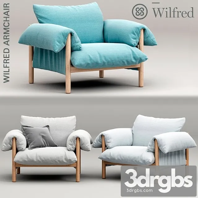 Wilfred armchair 3dsmax Download