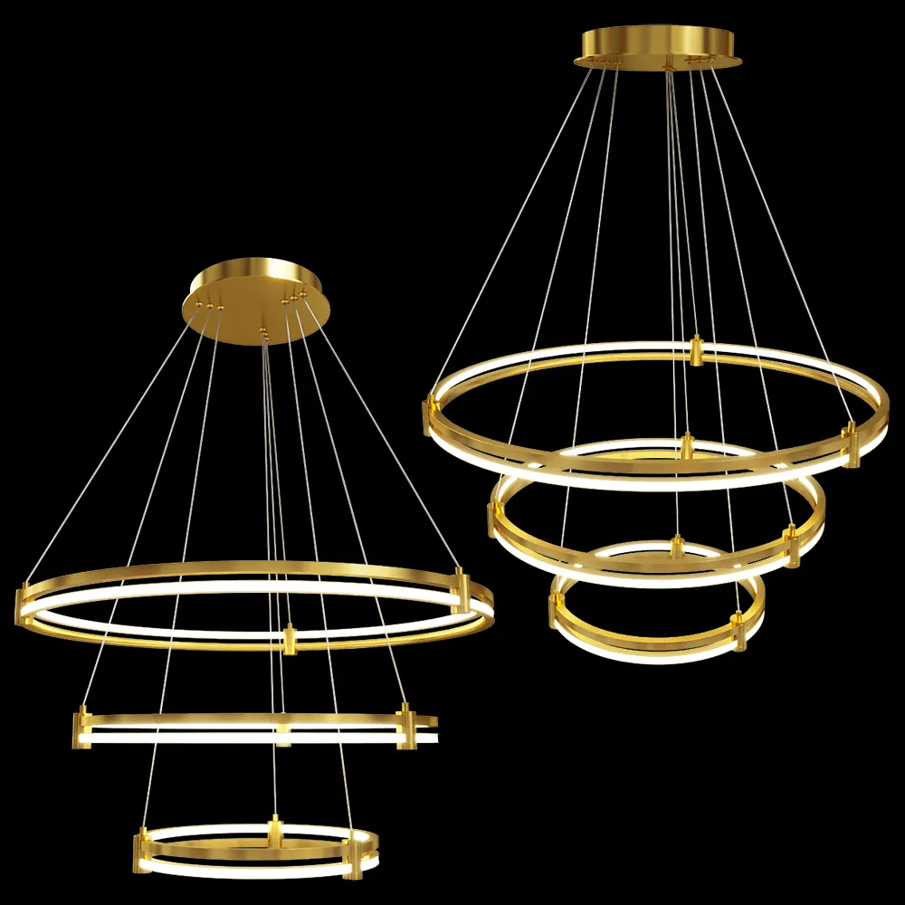 Wilkhahn – Ceiling lamp Tooring 4006-05-03P 3ds Max