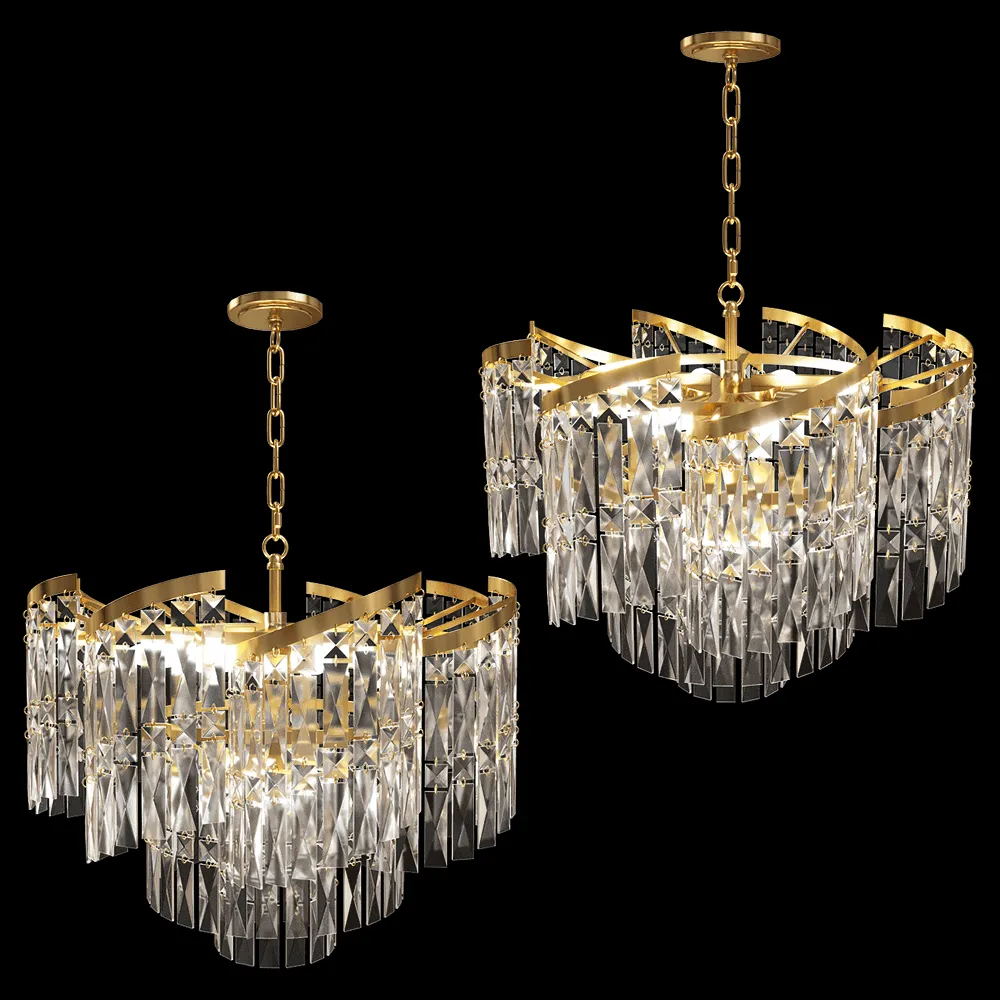 Wilkhahn – Chandelier Sapparo 2176-05-12P 3ds Max