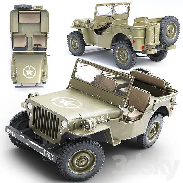 Willys 3ds Max
