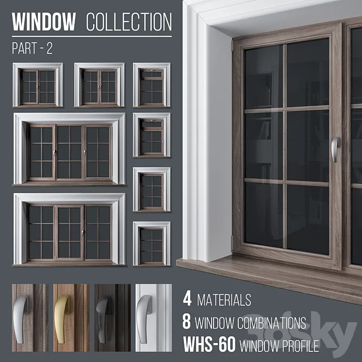 Window Collection Part 2 3DS Max