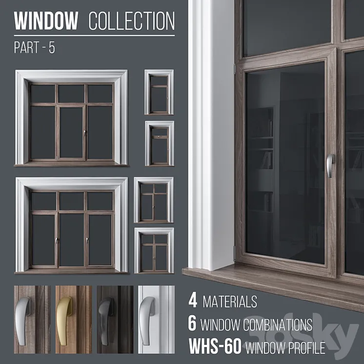 Window Collection Part 5 3DS Max