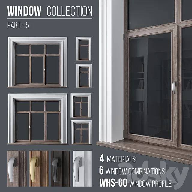 Window Collection Part 5 3DSMax File