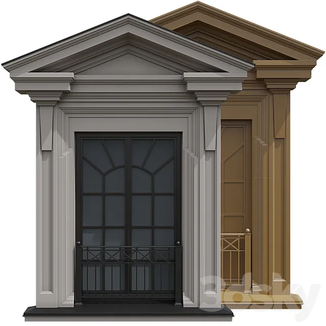 Window decor 3DS Max Model