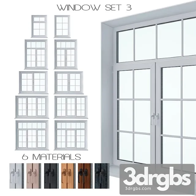 Window set 3 3dsmax Download
