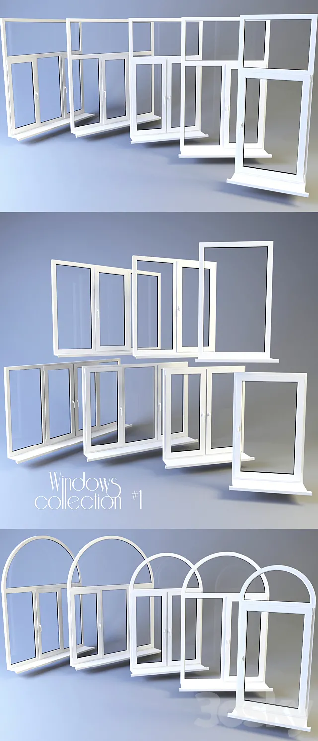 Windows collection # 1 3DSMax File
