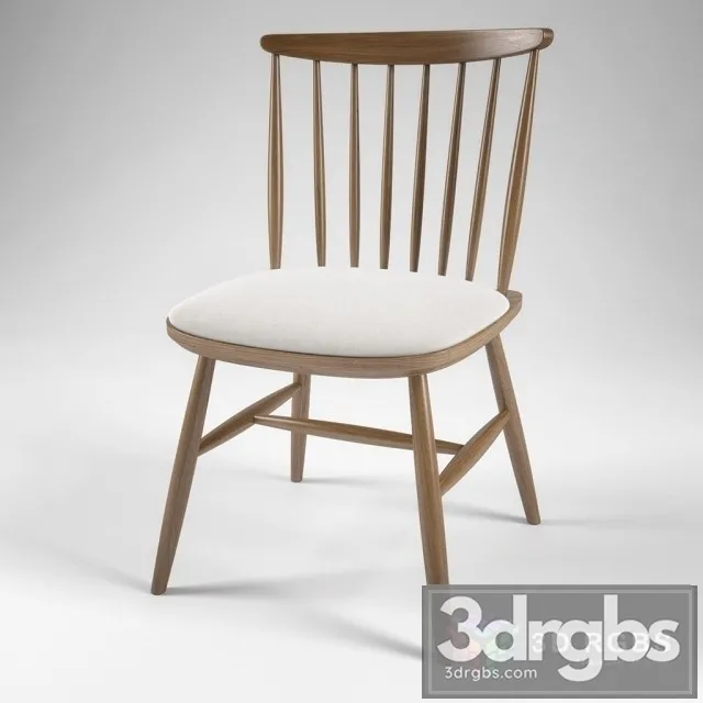Windsor Dining Chair wooden 1 3dsmax Download