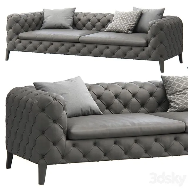 Windsor Sofa by Arketipo Firenze 3dsMax Model
