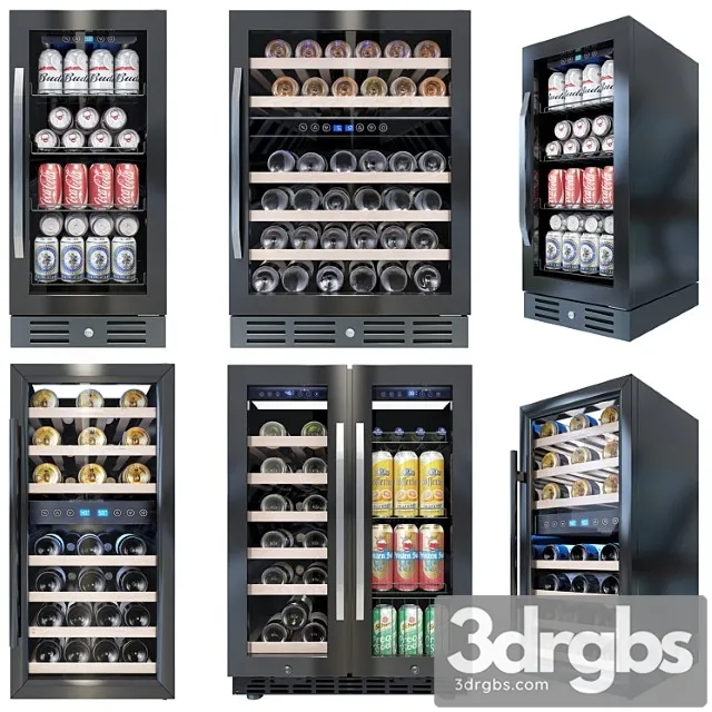 Wine and beverage refrigerator